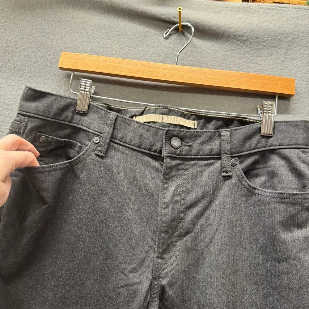 Banana Republic‎ Pants Mens 33x32 (34x30 ACTUAL) Washwell Travel Athletic Gray